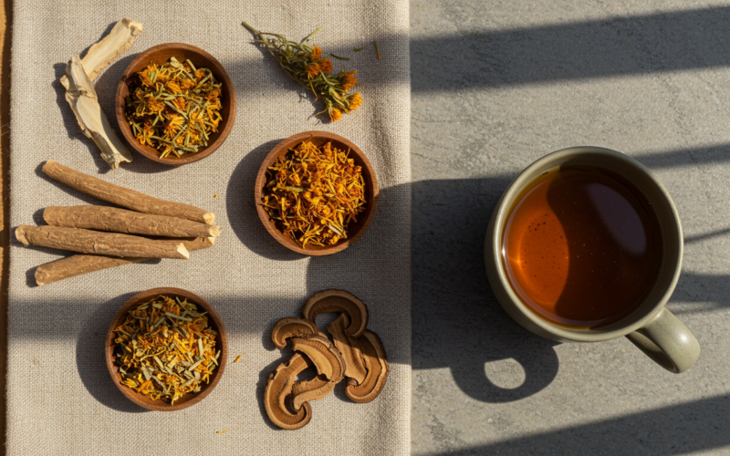 How Adaptogens Support Your Body's Natural Stress Response: Science-Backed Herbs for Calm