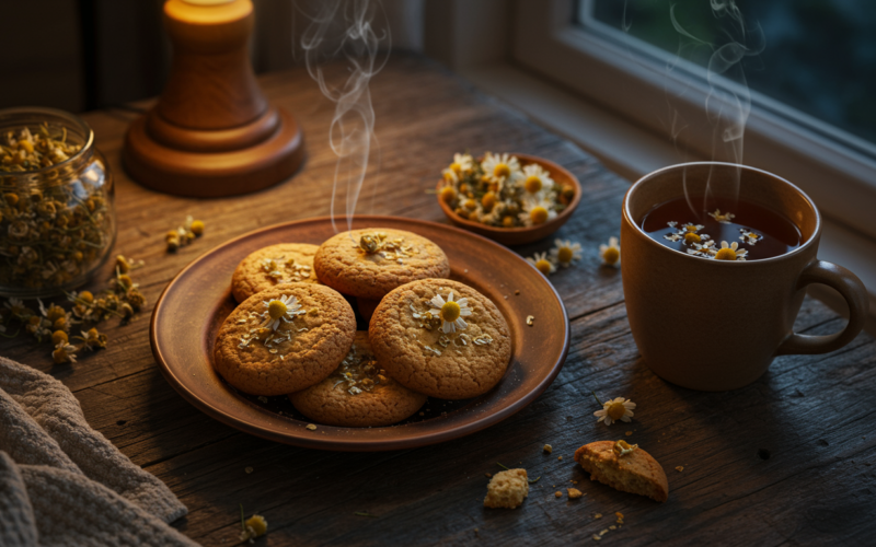 DIY Sleepy Cookie Recipes: Chamomile and Chill Cookies