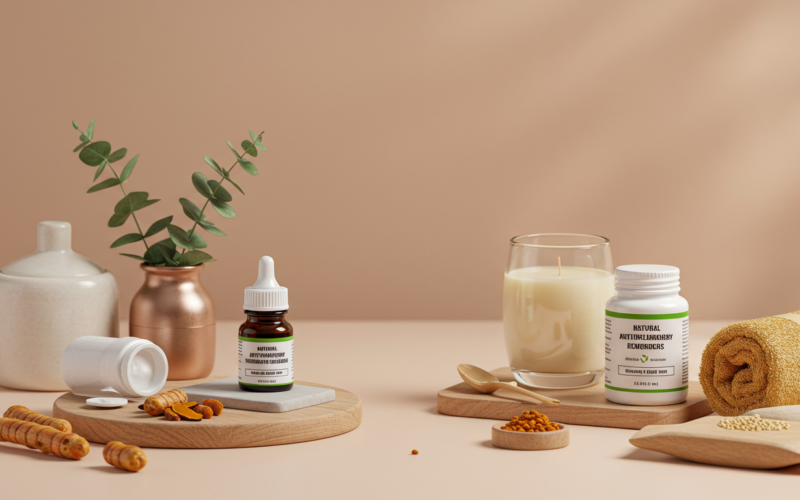 Natural Anti-Inflammatory Remedies: Menthol, Eucalyptus & Curcumin