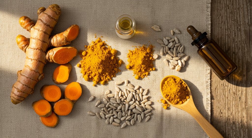 Beyond Pills: How Natural Ingredients Like Curcumin and B6 Support Calm Wellness