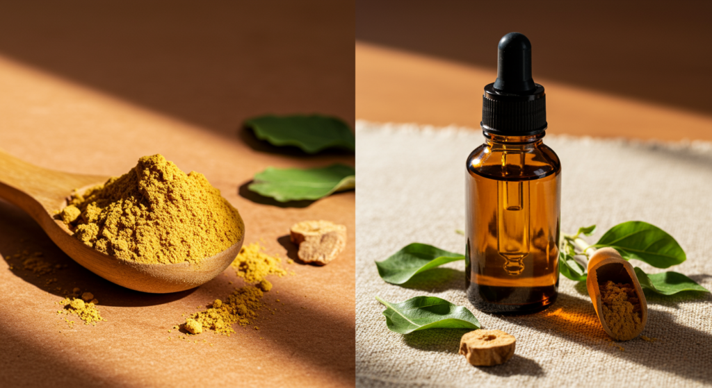 Ashwagandha Extract vs Powder: Which Delivery Method Works Faster for Calm?